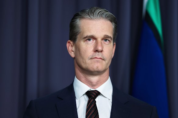 Cabinet secretary Andrew Charlton. 
