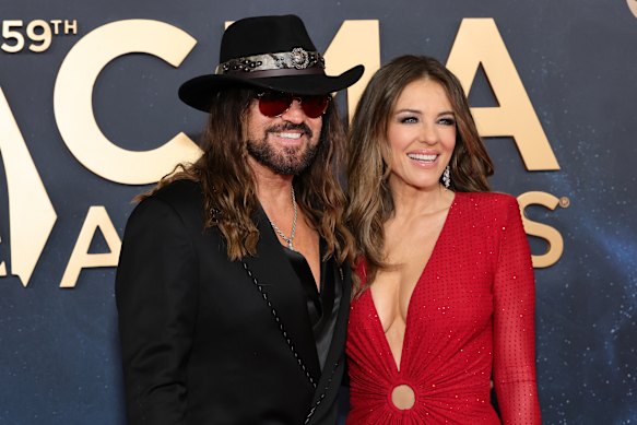 Liz Hurley and Billy Ray Cyrus made for one of the more memorable couplings of the year.