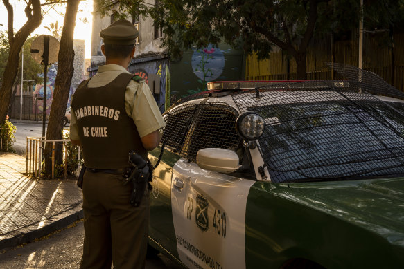 Police patrols have become more common after Chilean President Gabriel Boric moved into Yungay.