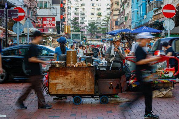 Hongkongers are increasingly scared of discussing politics publicly. 