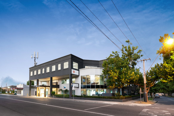 The office at 1911 Malvern Road is for sale.