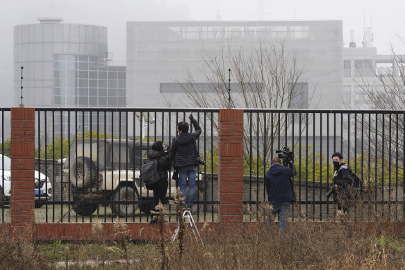 The Wuhan Institute of Virology in Wuhan.