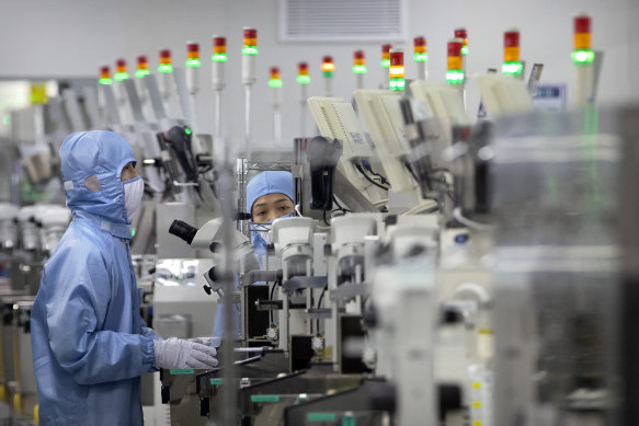 China’s own chipmakers are making inroads but much of the headway has been in the lower end of the very long product chain in semiconductors, and gaps in more advanced market segments remain large and could take years or even decades to close.