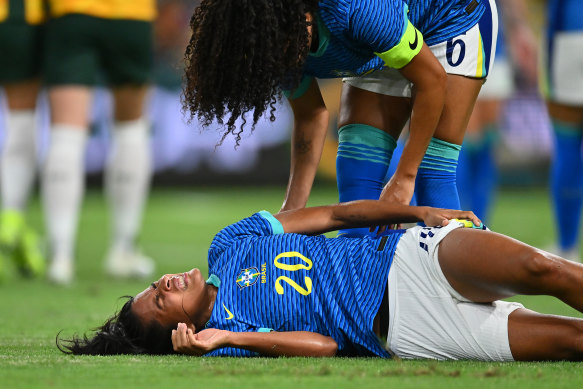Marilia Furiel was one of several players to succumb to injury.