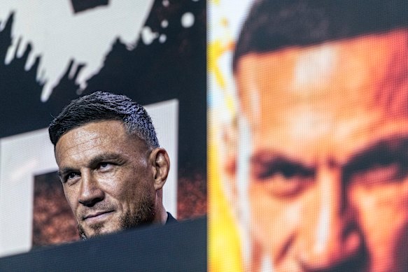 Sonny Bill Williams had plenty to say on Tuesday.