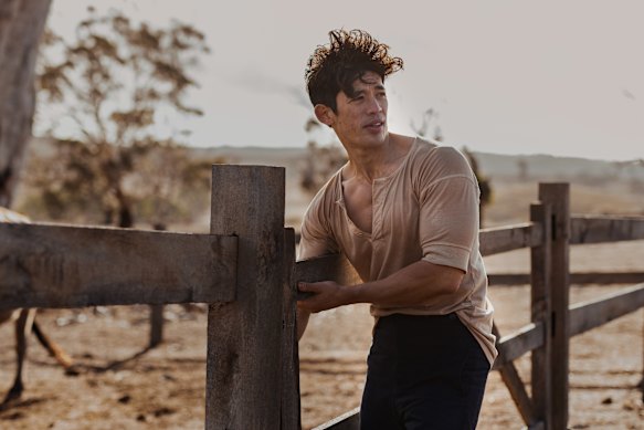 Chung plays Harry in My Brilliant Career in the role made famous by the late Sam Neill. 
