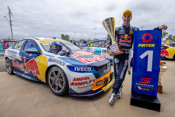 Jamie Whincup hopes to further improve his position in the championship this weekend. 