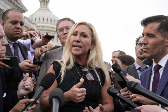 Marjorie Taylor Greene is open to the idea of giving Elon Musk more power in Washington.