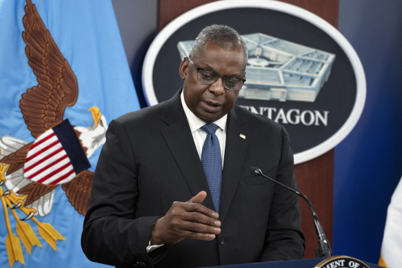 US Secretary of Defence Lloyd Austin.