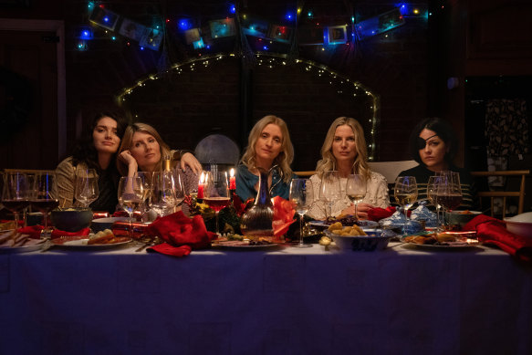 The stars of <i>Bad Sisters</i> (from left): Eve Hewson, Sharon Horgan, Anne-Marie Duff, Eva Birthistle and Sarah Greene.