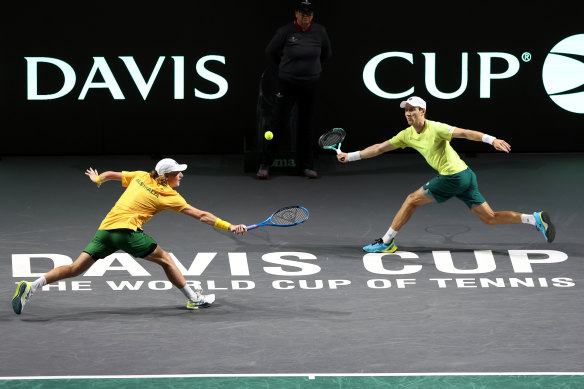 Max Purcell and Matt Ebden won the doubles to seal the win for Australia.