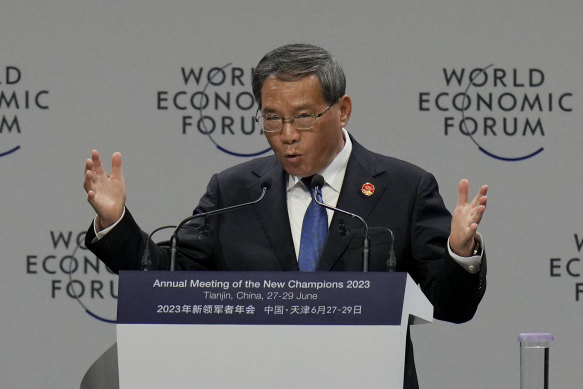 Premier Li Qiang said “de-risking” from China was misguided.