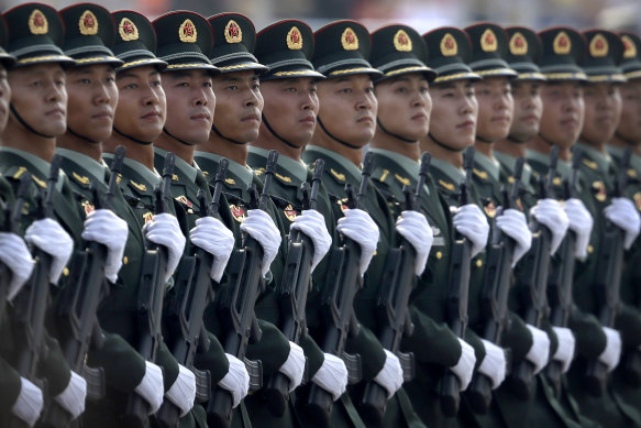 The Chinese government is thinking about new forms of warfare.