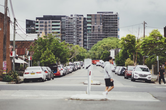 Apartments in Sydney’s inner west.