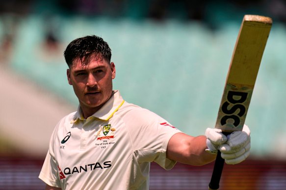 Matt Renshaw’s 190 runs in the first innings set Australia up for victory. 