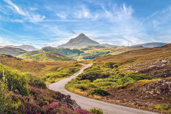 Ben Stack mountain in Scotland’s north.