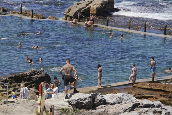 Mahon Pool at Maroubra. A novel plus an ocean pool is my favourite summer escape.
