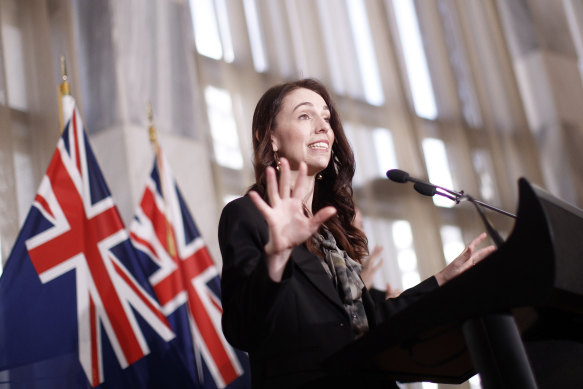 Ms Ardern has shifted sharply from a zero-COVID strategy to a vaccination strategy.