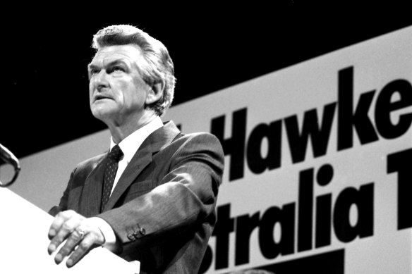 Labor didn't talk much about factions until Bob Hawke won power in 1983.