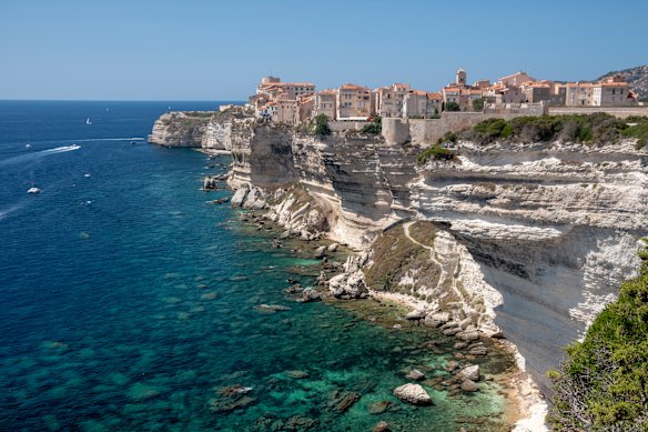 Corsica’s rugged coastline.