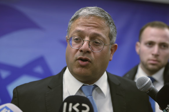 Israeli Minister of National Security Itamar Ben-Gvir, pictured in March.