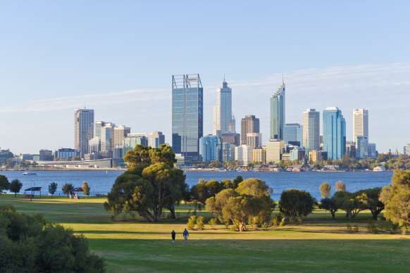 Closed to the outside world: Western Australia. 