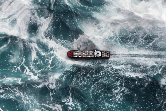 Around 90 per cent of the world’s traded goods are transported by sea.