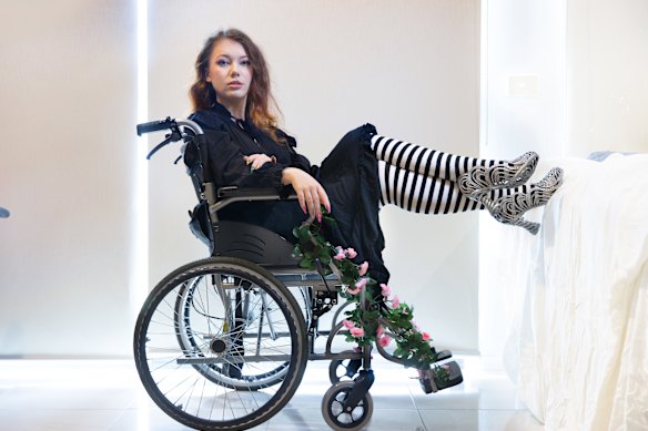 Sarah Thompson is a huge Wicked fan and an ambulatory wheelchair user. She appreciates that in the film Nessarose is played by real-life wheelchair user Marissa Bode. 