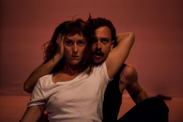 Hold Me Closer Tony Danza is a free-form medley of images and symbols of division and unity.