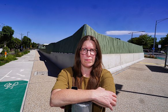 Susannah Aumann sees community consultations on a railway canal near her home 