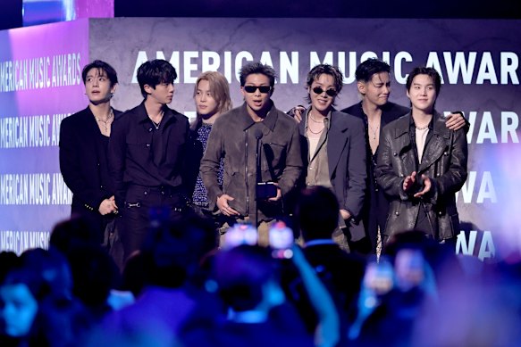 BTS had the entire crowd chanting their name at the American Music Awards, confirming they are well and truly back.