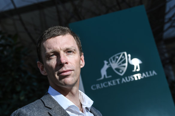 Cricket Australia's new high-performance chief Drew Ginn.