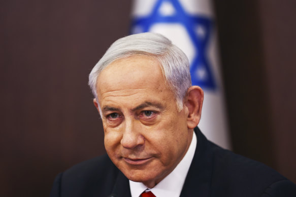 Israeli Prime Minister Benjamin Netanyahu.