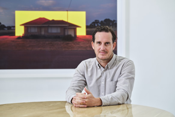 Perth-based architect Nic Brunsdon.