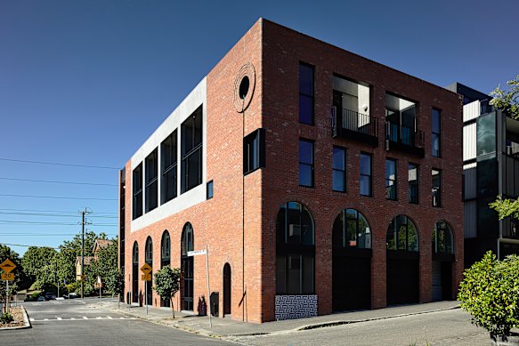 Medium-density developments, such as the Lothian in North Melbourne, are increasingly rare in the inner suburbs. 