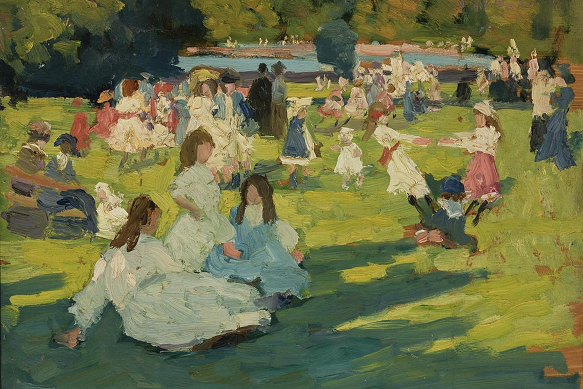 Ethel Carrick’s Esquisse en Australie (Sketch in Australia) 1908.
