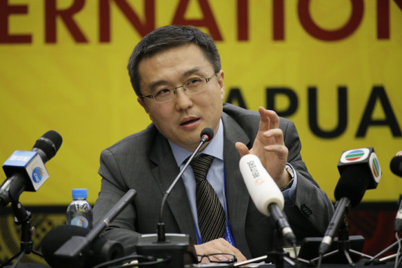 Wang Xiaolong sent the 38-page letter to New Zealand MPs ahead of the US-led democracy summit.