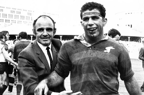 Clive Churchill and John Sattler.