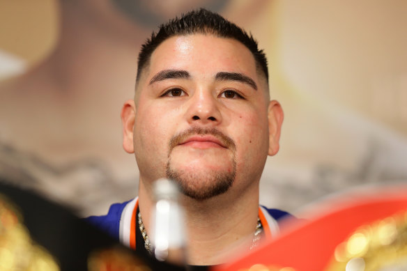 Andy Ruiz jnr is ready for his second clash with Anthony Joshua.