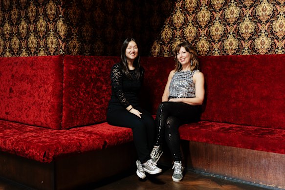 Earlybirds DJ Helean Lee (left) and co-founder Laura Baginski aim their events at women who need dancing more than ever. 