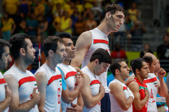 Iranian sitting volleyball player Morteza Mehrzad is the second-tallest man in the world. 