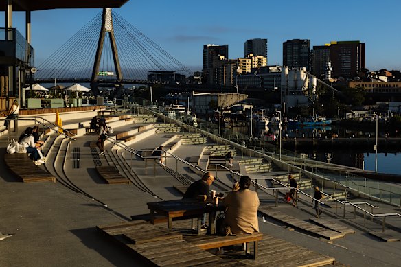 The early crowd was subdued on Friday, but the government expected about 60,000 people would show up to the fish market on Friday.