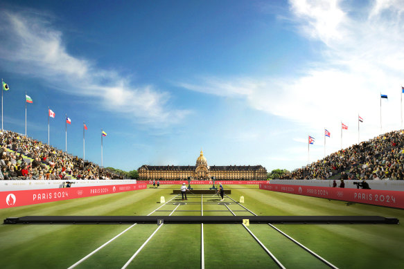 The Esplanade des Invalides will host archery. 