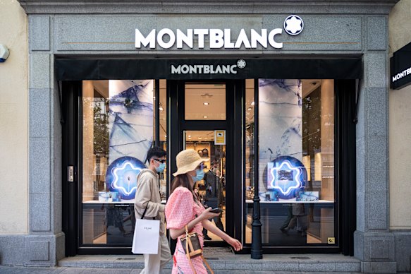 Montblanc will open a store in George Street.