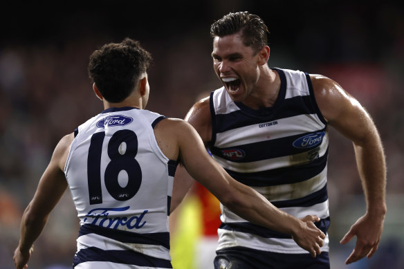 Geelong are into the grand final