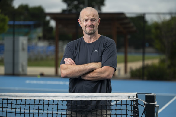 Former professional tennis umpire Richard Ings.