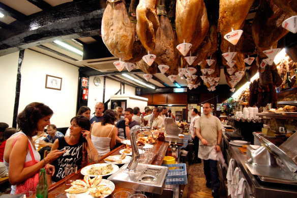 Driving the local economy – San Sebastian, Spain.