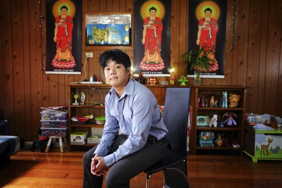 Nhan Nguyen, who went to the public St Albans Secondary College, now studies at Victoria University.