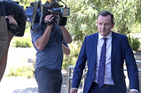 West Australian Premier Mark McGowan.