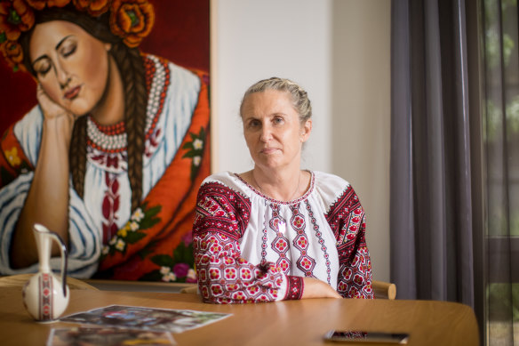 Liana Slipetsky says she is desperate to help Ukraine.